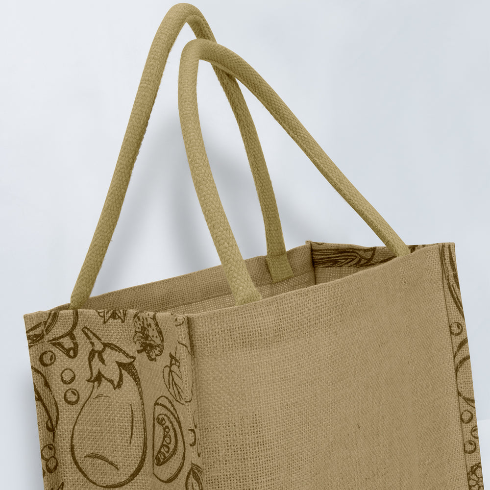 Monza Jute Tote Bag