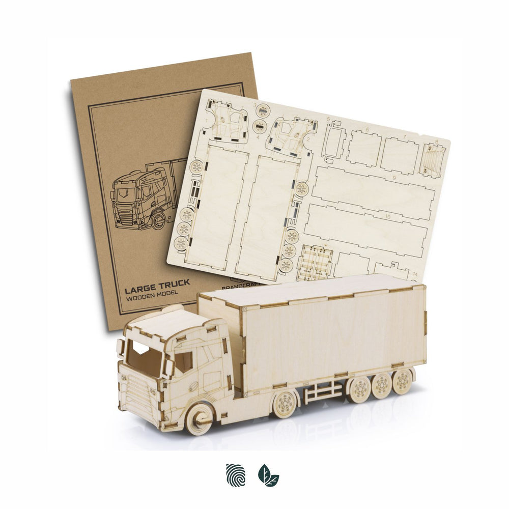 BRANDCRAFT Large Truck Wooden Model