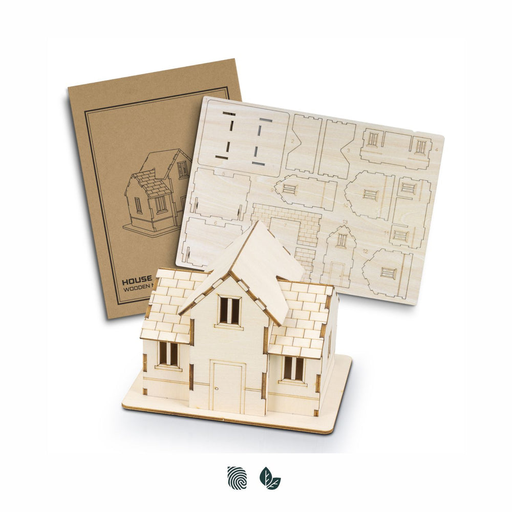 BRANDCRAFT House Wooden Model