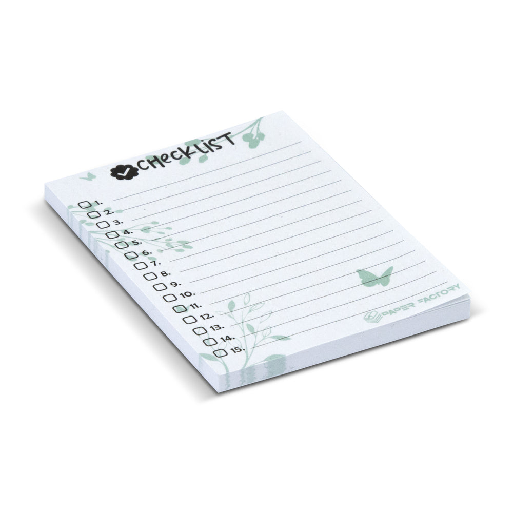 Recycled Sticky Pad 100 x 75mm - 50 Sheets