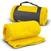 Glasgow Fleece Blanket with Strap - Sale