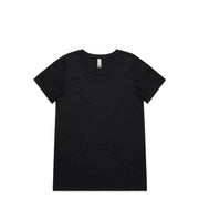 AS Colour Wo's Shallow Scoop Tee 4011