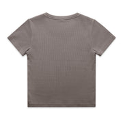 AS Colour Wo's Faded Organic Rib Tee 4036
