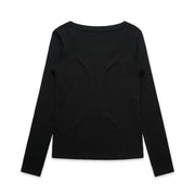 AS Colour Wo's Organic Baby Rib L/S Tee 4075