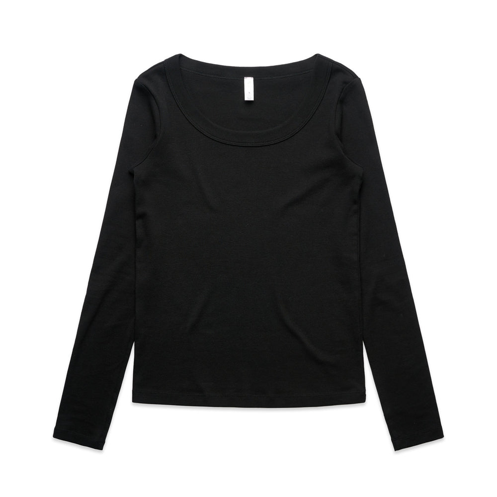 AS Colour Wo's Organic Baby Rib L/S Tee 4075