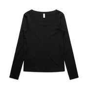 AS Colour Wo's Organic Baby Rib L/S Tee 4075
