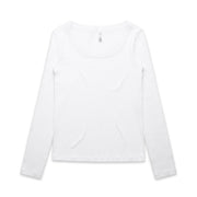 AS Colour Wo's Organic Baby Rib L/S Tee 4075