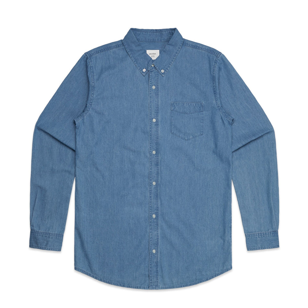 AS Colour Blue Denim Shirt 5409