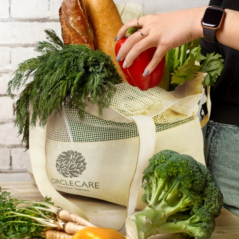 Laurel Cotton Tote Bag - Image 4