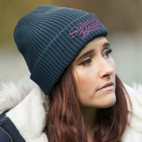 Galway Waffle Beanie - Image 9