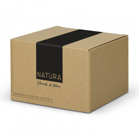 NATURA Bamboo Mortar and Pestle - Image 4