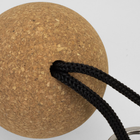 Cork Floating Key Ring - Round - Image 4