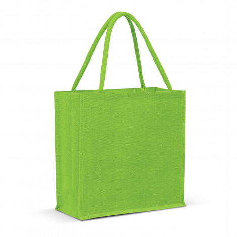 Monza Jute Tote Bag - Colour Match - Sale - Image 2