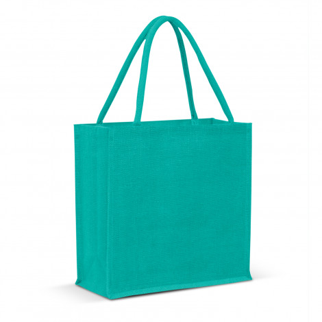Monza Jute Tote Bag - Colour Match - Sale - Image 4