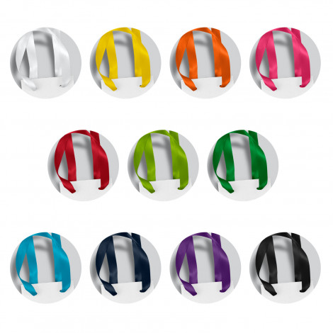 Wine Ribbon Handle Paper Bag - Full Colour - Image 3
