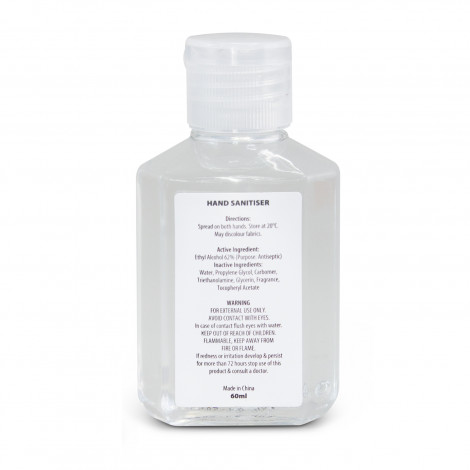 Hand Sanitiser Gel 60ml - Image 3