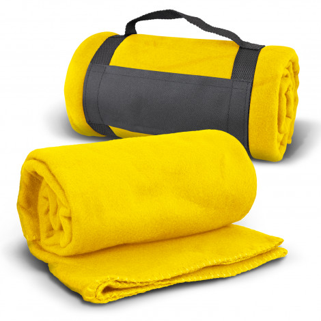 Glasgow Fleece Blanket with Strap - Sale - Image 3
