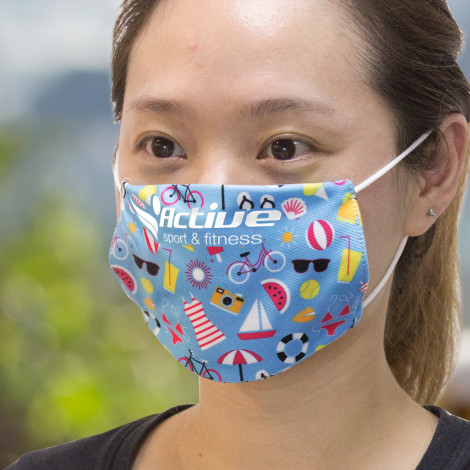 Reusable Face Mask Full Colour - Small - Image 6